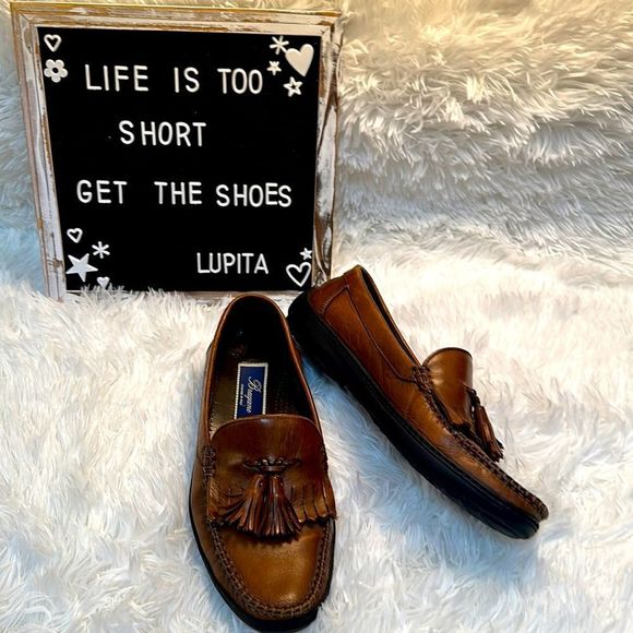 Bragano leather tassel loafers 7.5Men main image 5
